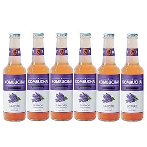 Kombuchai Lavender Sparkling Probiotic Drink Pack of 6 | 270 Ml Each ...