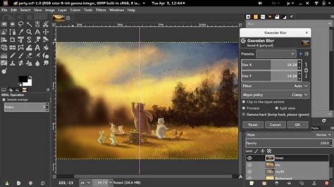 GIMP Tutorial Basic Photo Editing 的图像结果