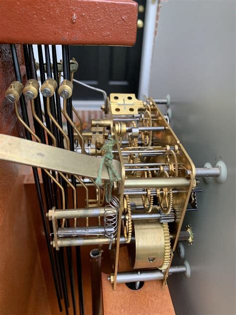 Daneker Jamestown Floor Clock #911, Antique Grandmother Clock, Solid ...