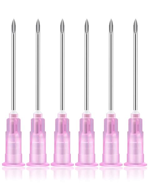 18 Gauge Needles 1.5 Inch Dispensing Needle, 100 Pack Luer Lock ...