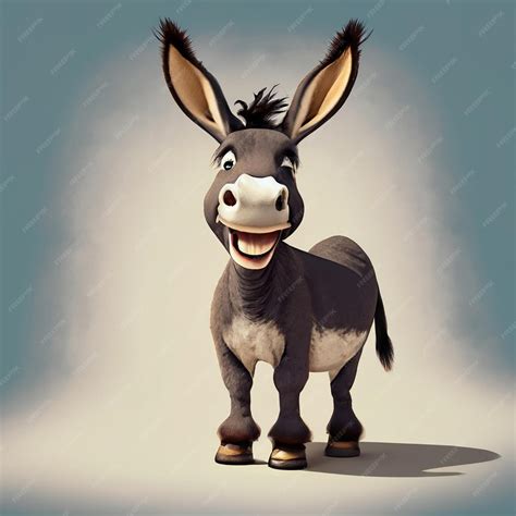 Smiling Donkey Shrek
