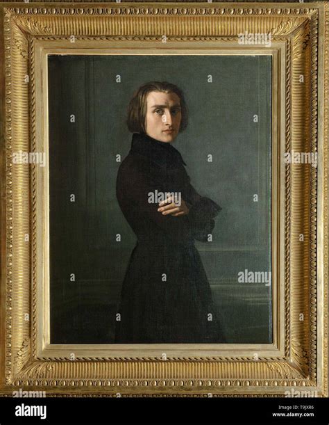 Portrait of the Composer Franz Liszt (1811-1886). Museum: Musée ...