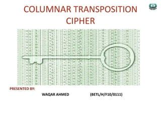 Image result for How to Break Columnar Transposition
