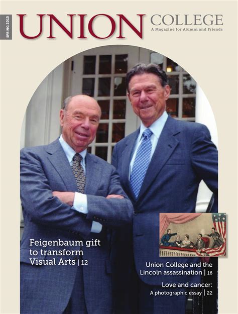 Union College Magazine Spring 2015 by Union College - Issuu