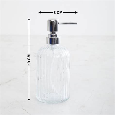 Buy Orion Set of 3 Glass Soap Dispensers from Home Centre at just INR 399.0