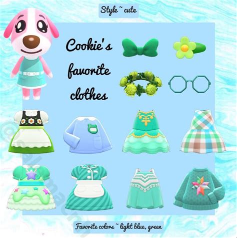 Cookies look book @salemacnh | Animal crossing characters, Animal ...