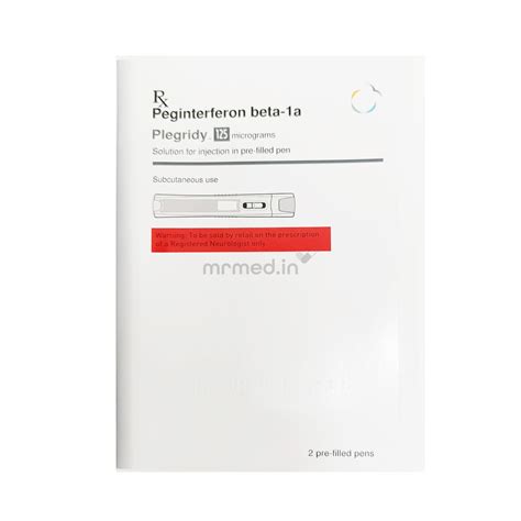 Buy Plegridy 125mcg Injection Online: Uses, Price, Dosage, Instructions ...
