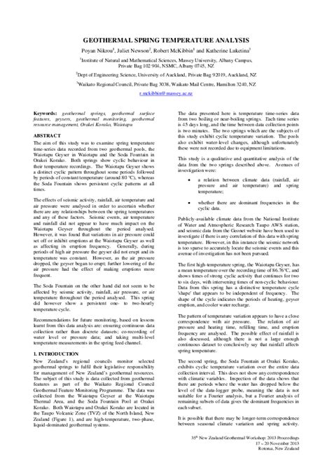 Image result for Geothermal Spring Temperature Sensor