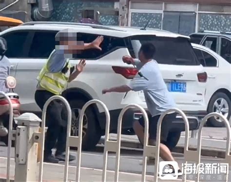 河南焦作一男子骑车未戴头盔 被拦后竟殴打警察 - 社会 - 舜网新闻