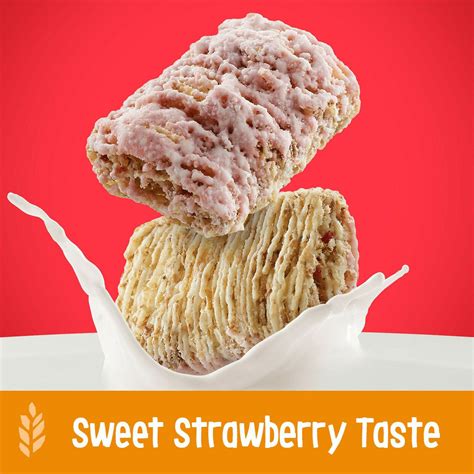 Kelloggs Frosted Breakfast Cereal Mini Wheats Strawberry Family Pack 22 ...