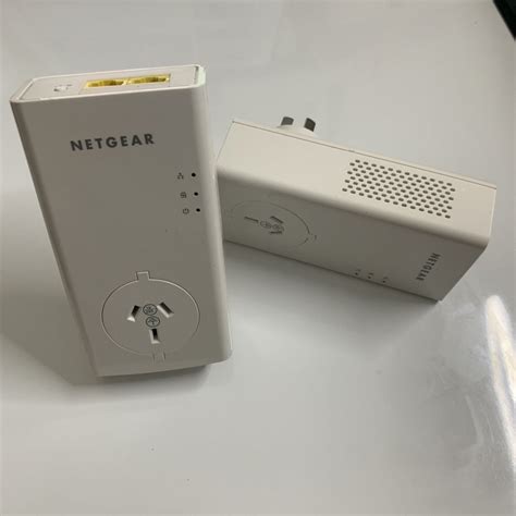 NETGEAR Powerline 2000 Adapter Kit 2000 Mbps 2x Wall-Plug Ethernet ...