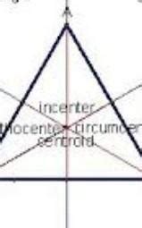 B) Draw an equilateral triangle, find its centroid and orthocentre. (3 ...