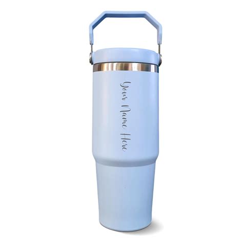 Buy SAVRI Personalized 900 ml Stainless Steel Tumbler – Custom Name ...