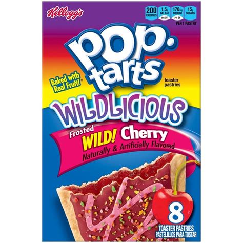 Pop-Tarts Pop-Tarts Wildlicious Frosted Wild! Cherry Toaster Pastries ...