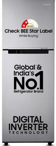 Samsung 236 L Frost Free Double Door 2 Star Refrigerator with Digital ...