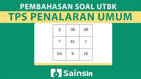 Contoh Soal Penalaran Umum: Latihan & Pembahasan