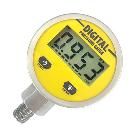 High Accuracy Digital Pressure Gauge, 100mm Precision Usb/Battery ...