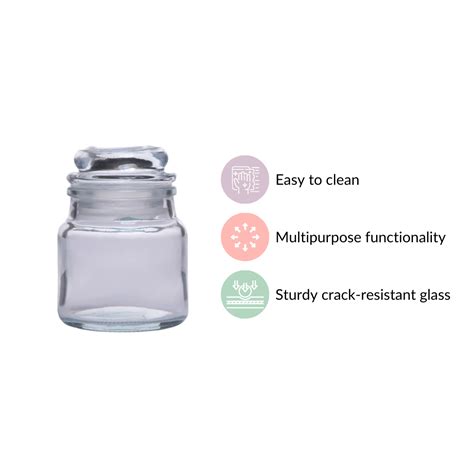 Airtight Mini Spice Jars Set Of 12 100ml Online - Premium Jar With Lid ...