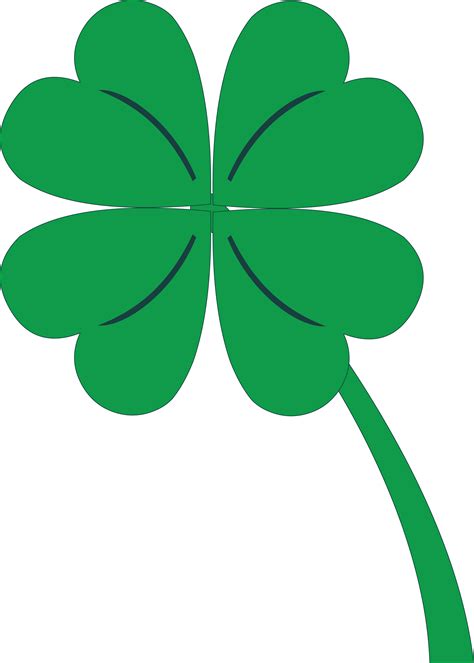 Four Leaf Clover Clipart at GetDrawings.com | Free for personal use ...