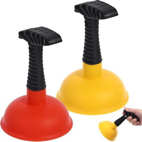 Amazon.com: CALLARON 2pcs Sink Plunger Mini Drain Plunger with Short ...