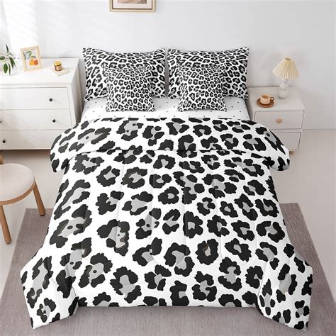 Erosebridal Cheetah Print Bedding Sets Twin Size,Leopard Print ...