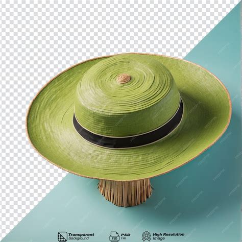 Premium PSD | Chinese rice paddy hat isolated on transparent background