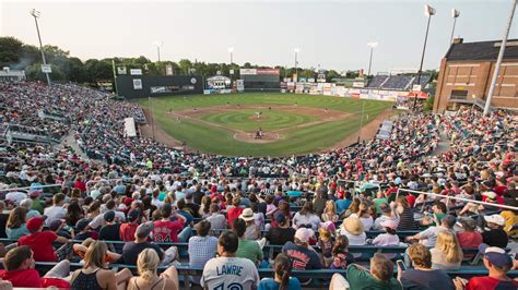 Hadlock Field, Sea Dogs stadium, Sea Dogs ballpark, Portland Maine ...