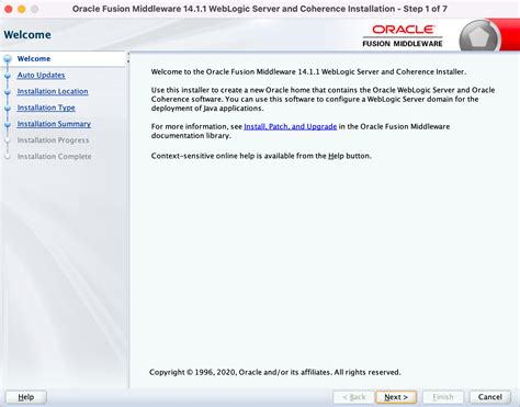 WebLogic Installation 12.2.1.4.0 的图像结果