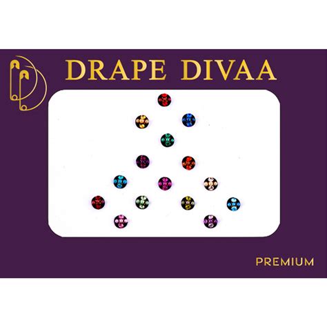 Buy Latest Design Stone Bindi - DD-R1-783 | Drape Divaa