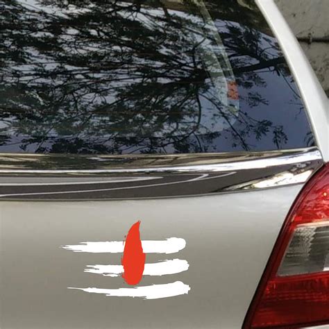 Car Sticker Vinyl Decal for Car Window Bumper Sticker (2 Pack)