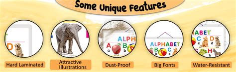 Buy Pack of 2 PHONICS-1 and Alphabet Educational charts for kids ...
