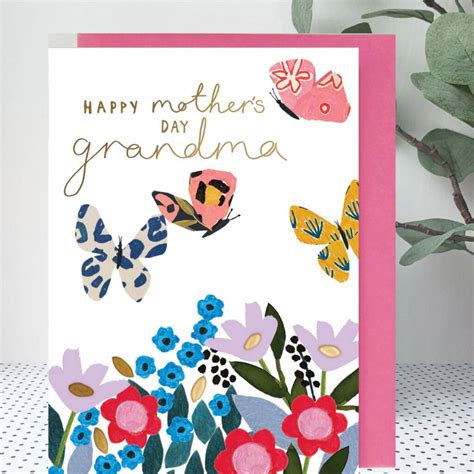 Happy Mothers Day Grandma By Stop The Clock Design