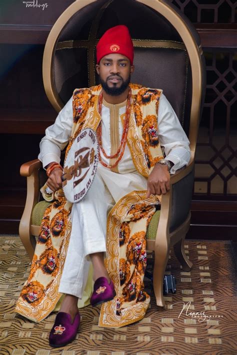 An Igbo man in his cultural attire