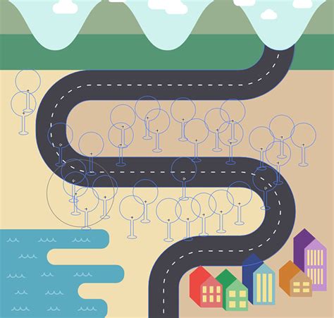 illustrator map design