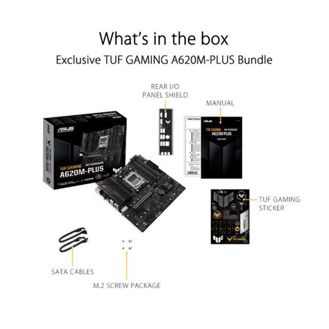 Asus TUF Gaming A620M-Plus Motherboard | Mdcomputers.in