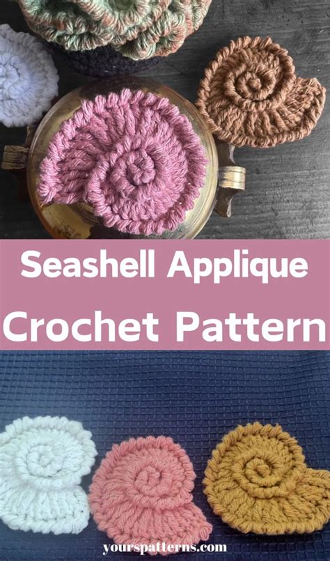 Image result for Crochet Sea Shell Patterns