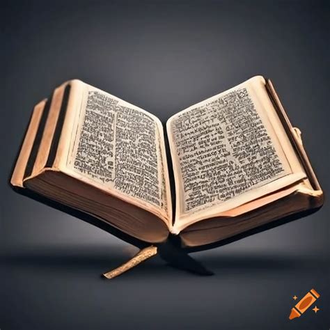 Open bible displaying verses