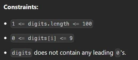 Image result for Plus One LeetCode Solution