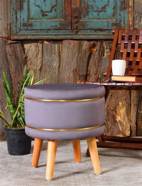 NACIA Sitting Pouffe Ottoman Stool for Living Room Stools Puffy ...