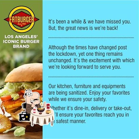 Fatburger, Chandigarh - Restaurant menu, prices and reviews
