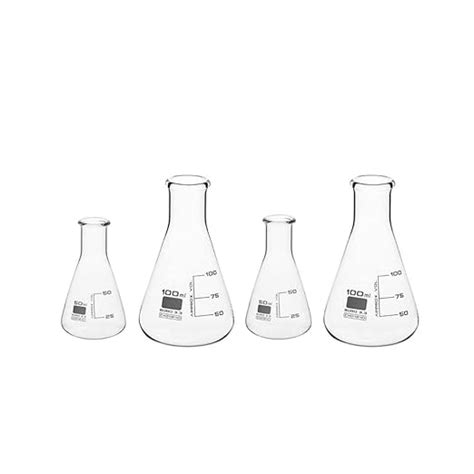 Conical flask Graduated. - Borosilicate glass – M/S LAB TECH CORPORATION