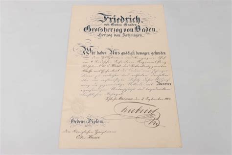 ratisbon's | Baden - Order of the Zähringer Lion Knight's Cross 2nd ...