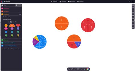 Image result for Mathigon Pie Chrht Poly Pad