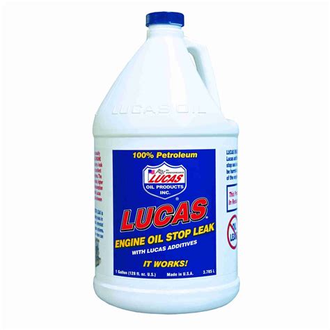 Lucas Oil Products Engine Oil Stop Leak - Tiger Motors Inc.