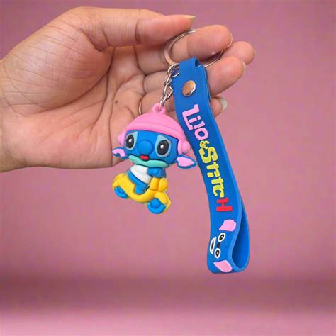 Snitch on scooter PVC Rubber Keychain With Strap – Project M