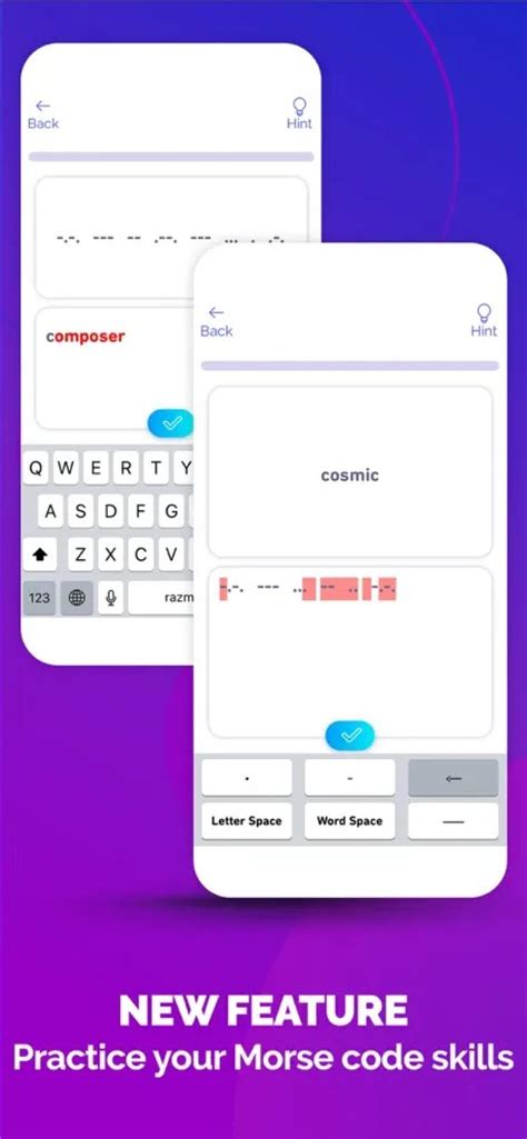 Image result for Morse Code Decoder App
