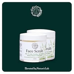 Buy Botanic La Monte Face Scrub with 2% AHA, 2% BHA, Centella Asiatica ...