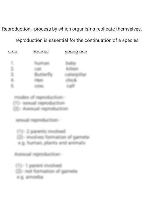 Image result for Class 8 Science Reproduction