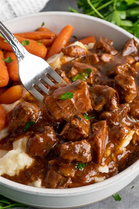 Beef Tips And Brown Gravy Crock Pot at Loren Griffith blog