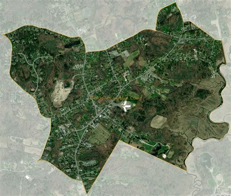 Map of Rowley CDP, Massachusetts